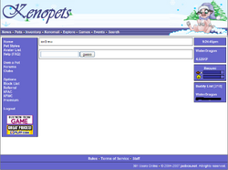 Keno layout screenie