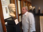 Joe Geranio and Caligula- Getty Villa
