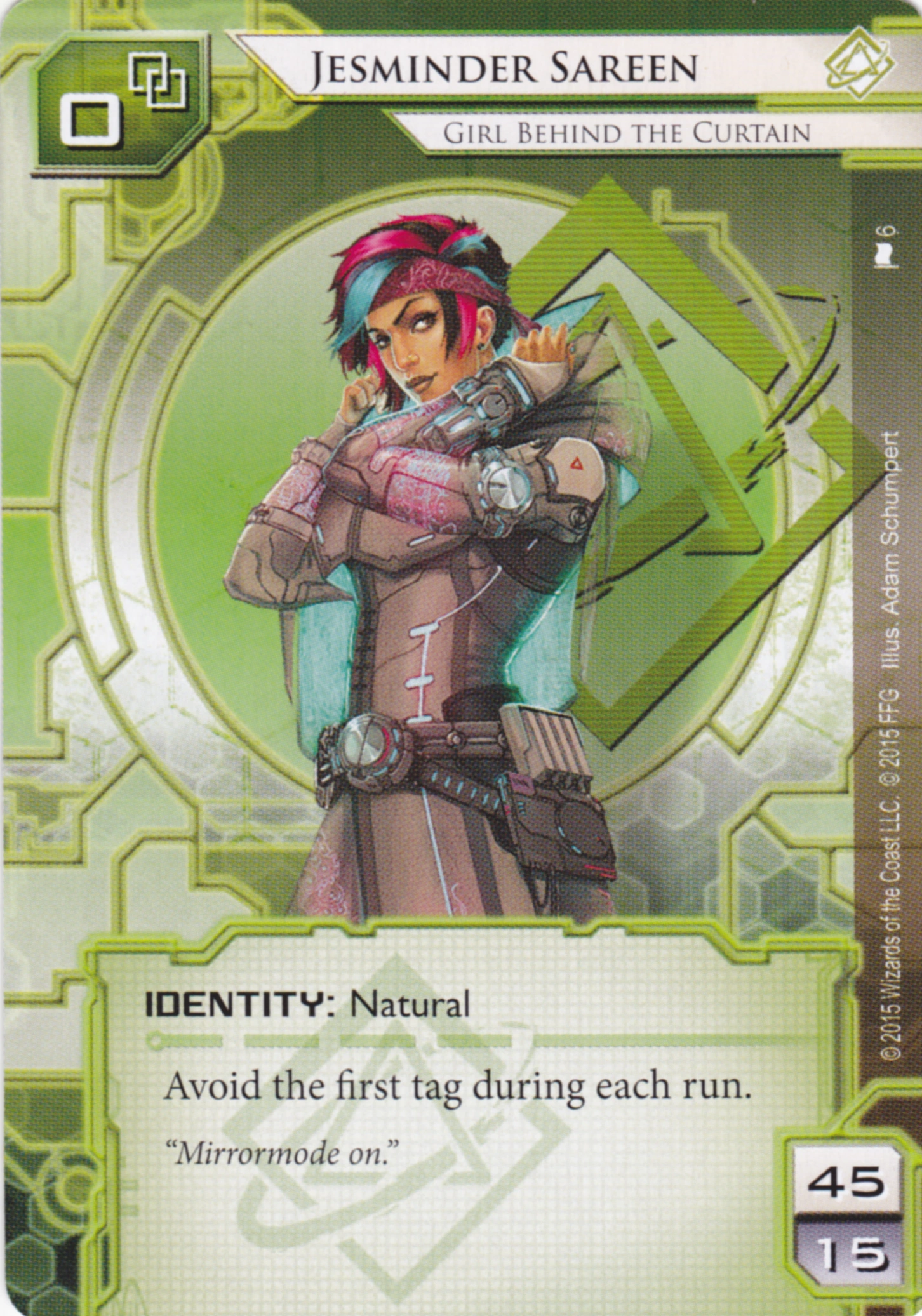 Jesminder Sareen | Android Netrunner Comprehensive Unofficial Rules ...
