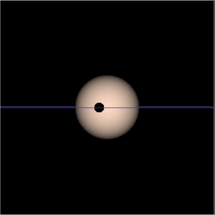 12th magnitude transiting hot jupiter in the southern hemisphere