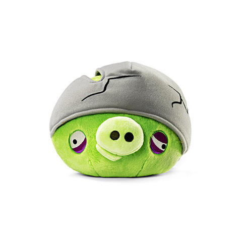 angry birds helmet pig plush