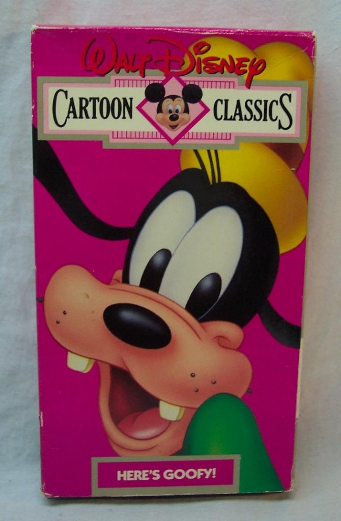Walt Disney Cartoon Classics: Here's Goofy! (1987 VHS) | Angry Grandpa