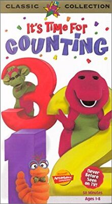Barney's It's Time For Counting (1997 VHS)  Angry Grandpa's Media