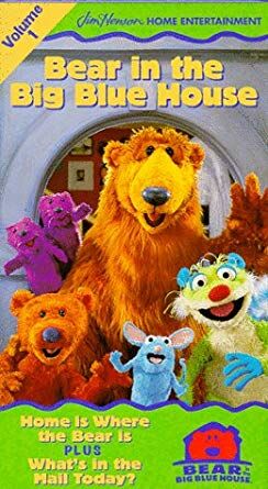 Bear In The Big Blue House Volume 1 1998 Vhs Angry Grandpa S
