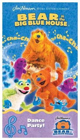 Bear in the Big Blue House: Dance Party! (2002 VHS) | Angry Grandpa's ...