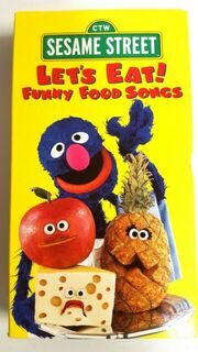 Sesame Street: Let's Eat! Funny Food Songs (1999 VHS) | Angry Grandpa's