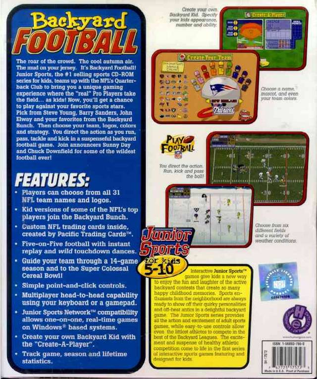 Backyard Football 2002 Download Mac Free