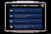 ABN ABSWFB Weekly Tournament Instruction Screen