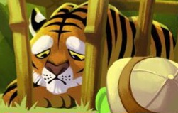 Angry Birds Friends Tiger Artwork