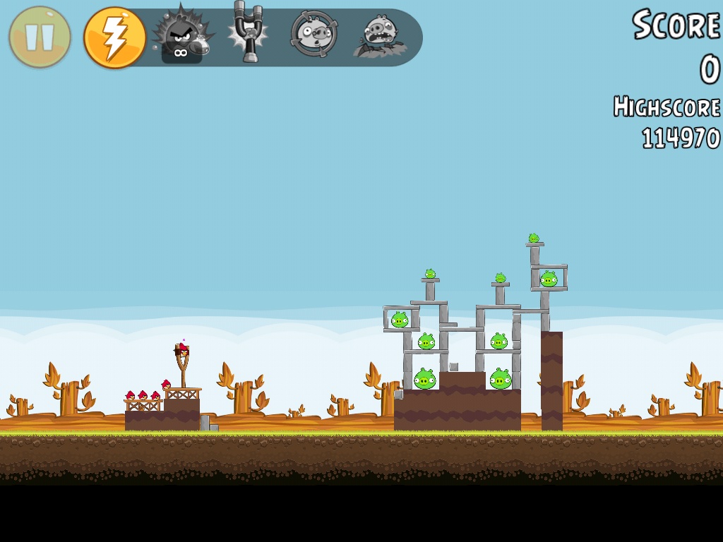unlimited power ups in angry birds friends