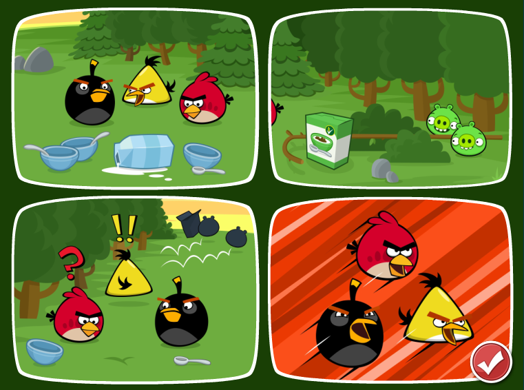 Angry birds карта