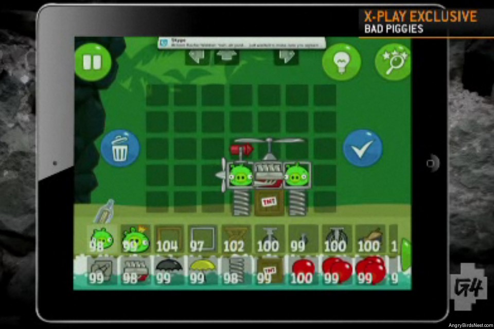 image bad piggies fisrt look g4 episode sand box vehicle creation