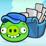 angry birds postman pig