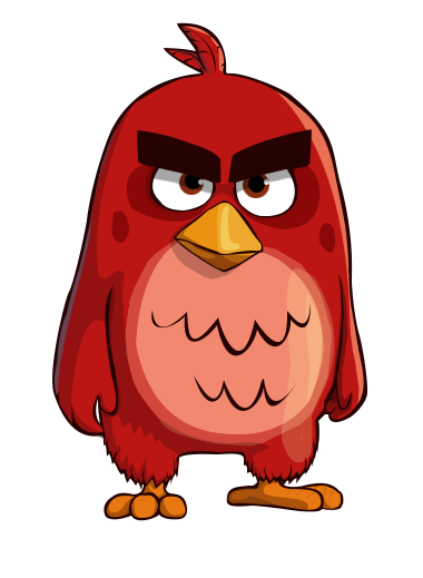 Картинка реда из angry birds