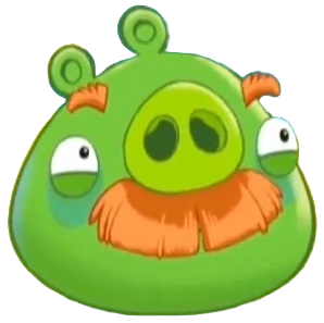 angry birds grandpa pig