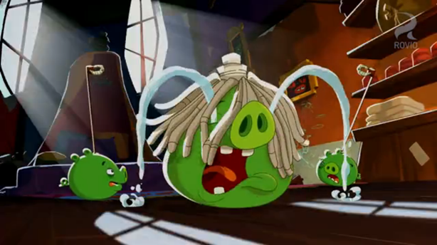image piggy wig king pig crying png angry birds wiki fandom