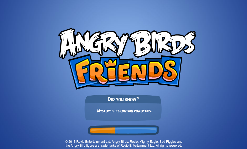 angry birds friends loading screen