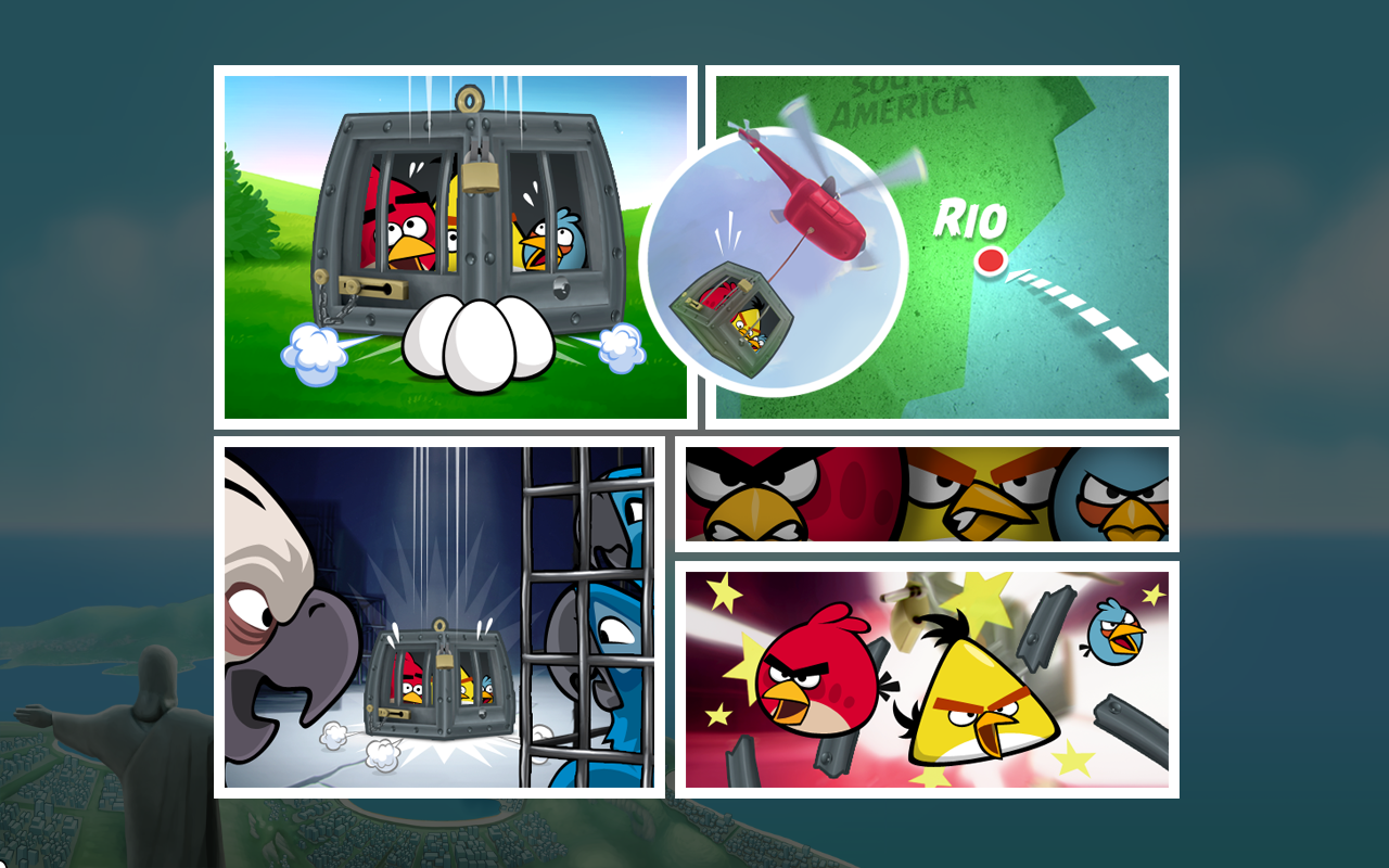 Resultado de imagem para Angry Birds Rio