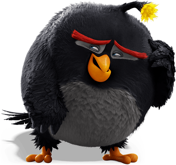 Кто такой бомб из angry birds