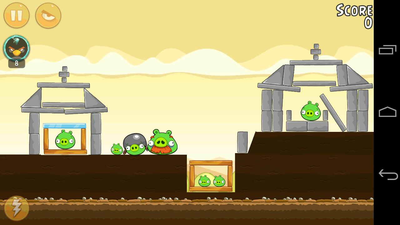 Прохождение angry birds mighty hoax