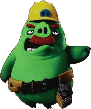 angry birds grandpa pig
