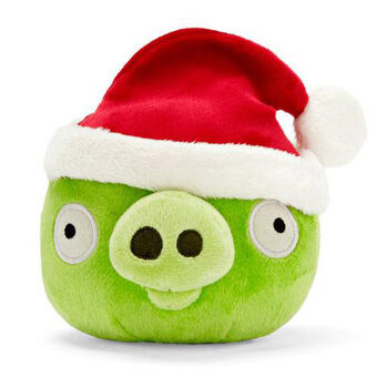 angry birds christmas plush