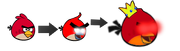 Angry Birds Upgrade - Red Bird Phases