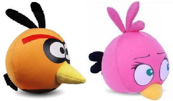 angry birds bubbles plush