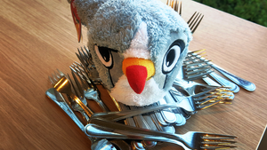 angry birds silver plush ebay