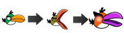 Angry Birds Upgrade - Boomerang Bird Phases