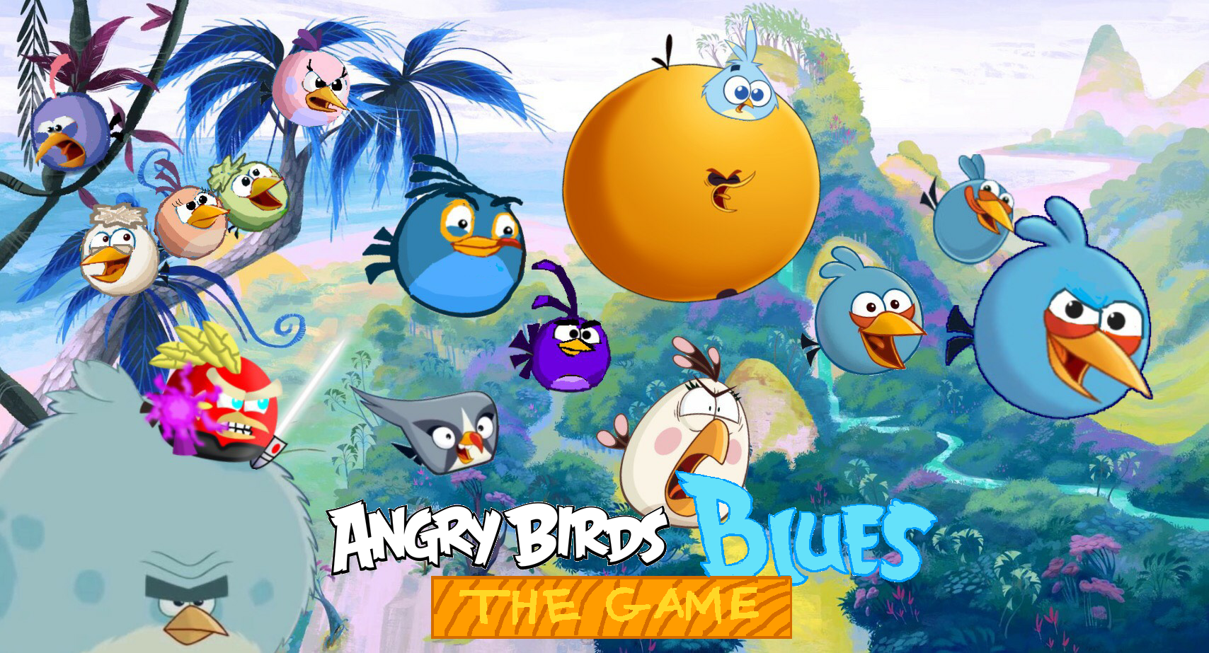 Энгри бердз Блу. Angry Birds синий. Энгри бердз голубой. Энгри бердз голубые птички.