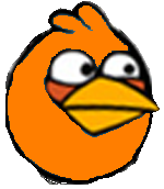 angry birds space orange bird angry birds space orange bird