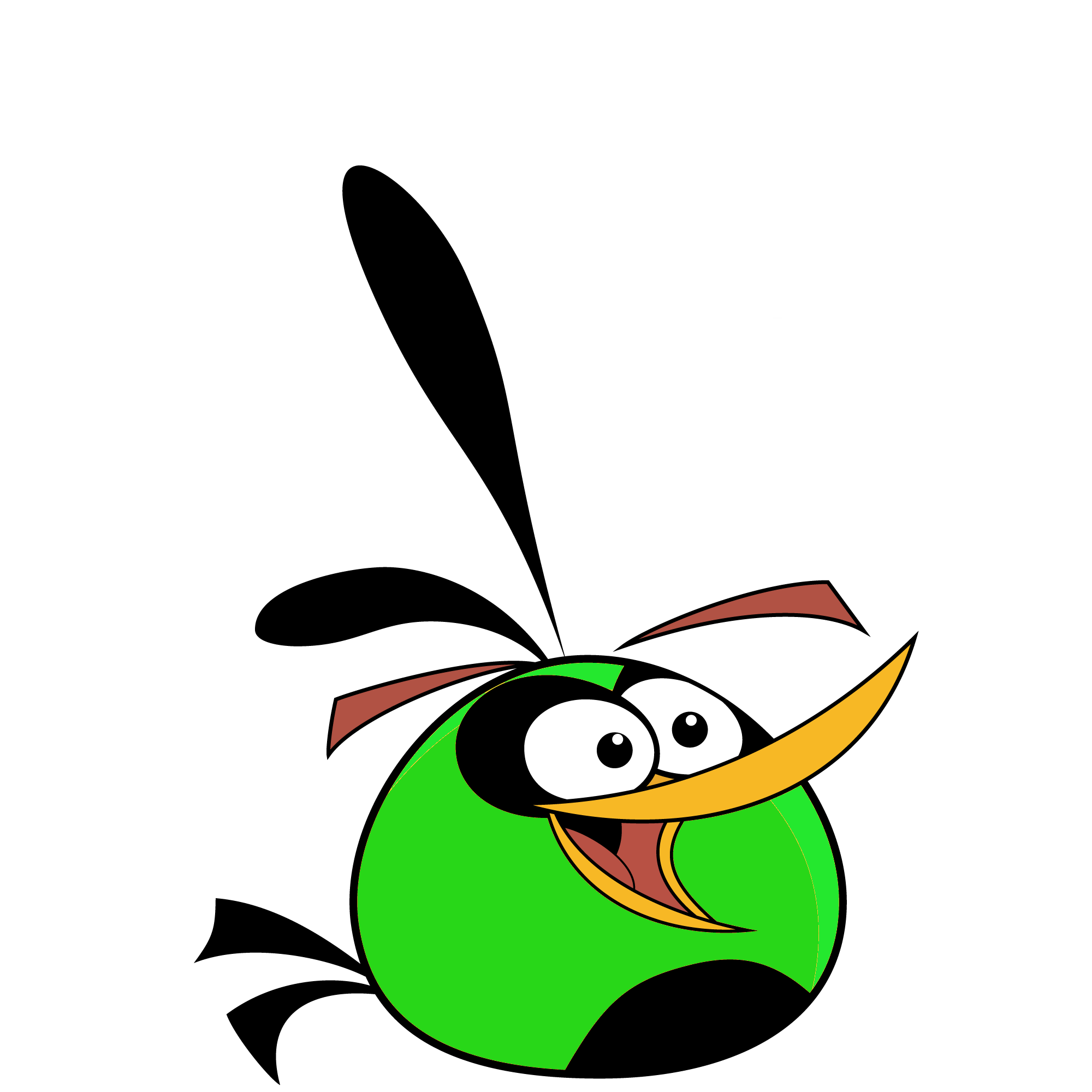 angry birds space orange bird angry birds space orange bird