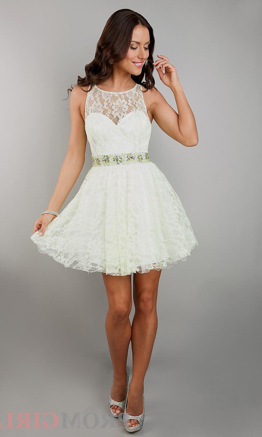 Image for white dresses for homecoming