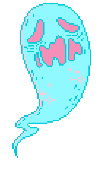 Image - Ghost pixel by ghostlystatic-d7tdyll.gif | Animal Jam Clans