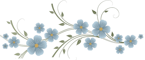 Image - Pale-blue-page-divider-flowers.png | Animal Jam Clans Wiki