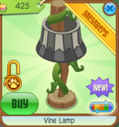 Animal Jam Vine Lamp