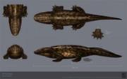 Ichtyostega concept art