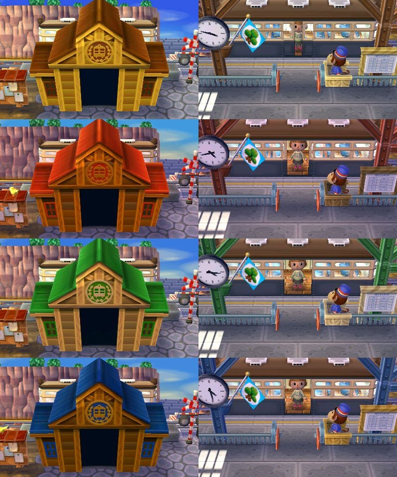 Poll What Color Town Hall And Train Station Do You Have The Bell Tree Animal Crossing Forums