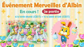 Événement Merveilles d'Albin partie 2
