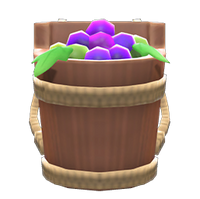 Grape Harvest Basket Animal Crossing Wiki Fandom