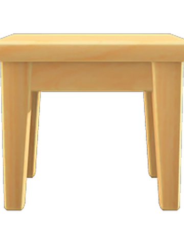 wooden mini table animal crossing