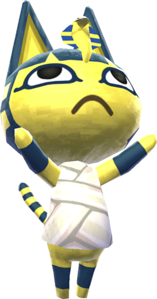 Ankha - Animal Crossing Minecraft Skin