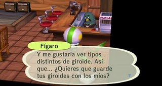 Fígaro pidiendo un giroide