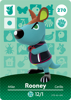 Rooney Animal Crossing Wiki Fandom