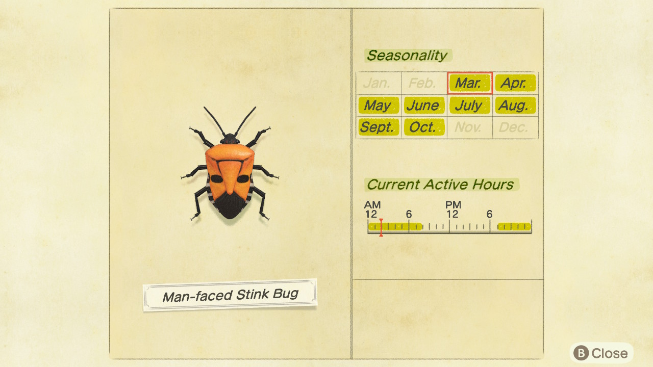 Category:New bugs in Animal Crossing: New Horizons | Animal Crossing