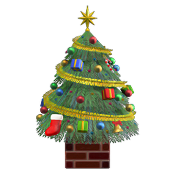 Big festive tree | Animal Crossing Wiki 