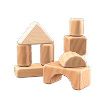 animal wooden blocks