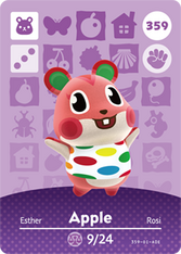 Apple (villager) | Animal Crossing Wiki | Fandom