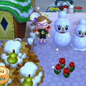 Snowman Animal Crossing Wiki Fandom